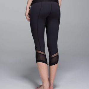 Lululemon Just Breathe Crop Leggings - Black